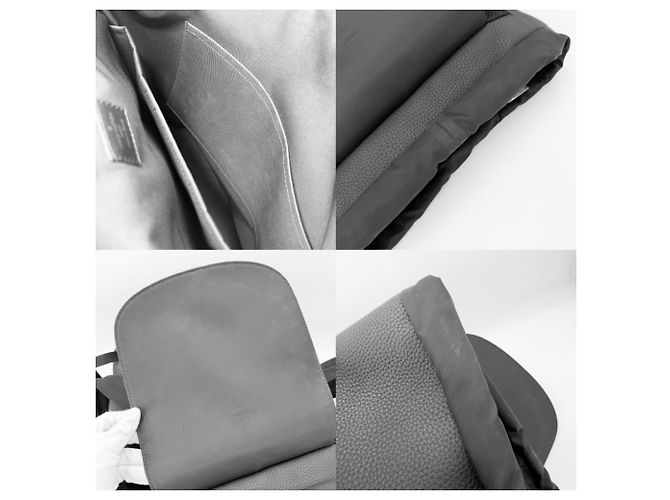 Zaino Louis Vuitton Christopher Slim da uomo Nero - vista 10