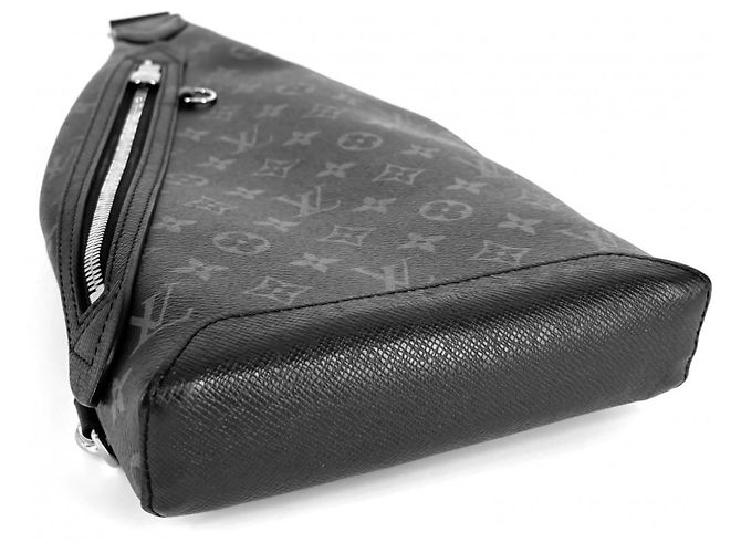 Borsa a tracolla Duo da uomo Louis Vuitton Nero - vista 3