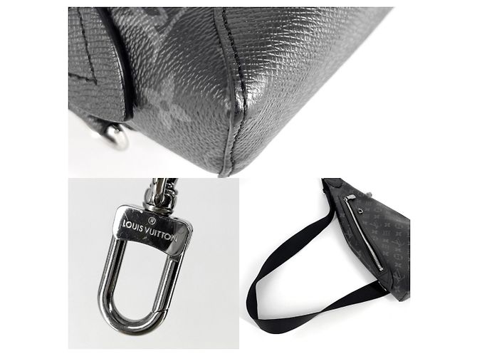 Borsa a tracolla Duo da uomo Louis Vuitton Nero - vista 6