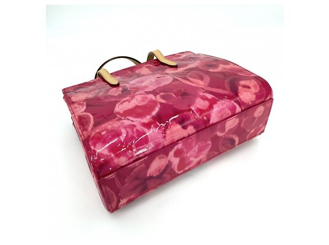 Borsa Louis Vuitton Monogram Vernis Catalina BB Rosa - vista 3