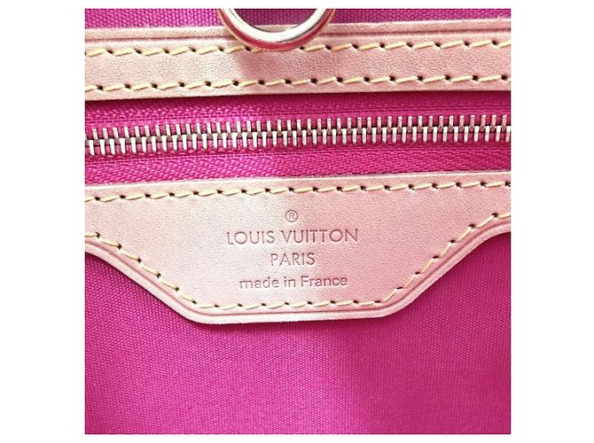 Borsa Louis Vuitton Monogram Vernis Catalina BB Rosa - vista 5