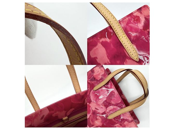 Borsa Louis Vuitton Monogram Vernis Catalina BB Rosa - vista 6