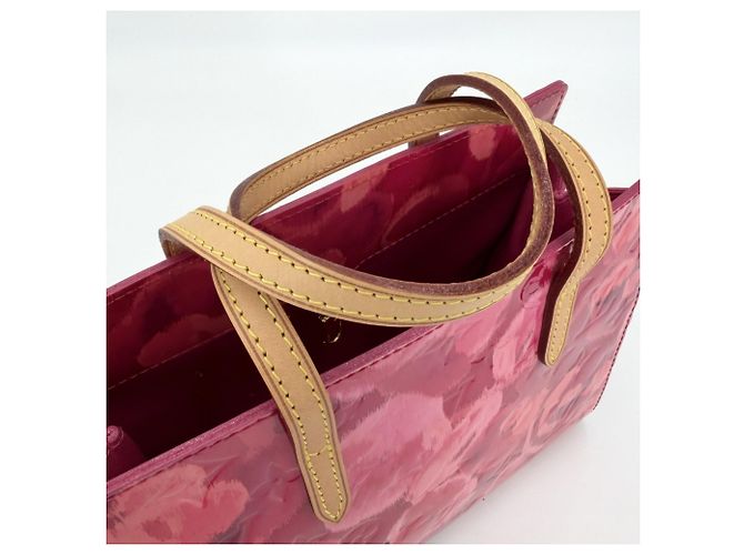 Borsa Louis Vuitton Monogram Vernis Catalina BB Rosa - vista 8