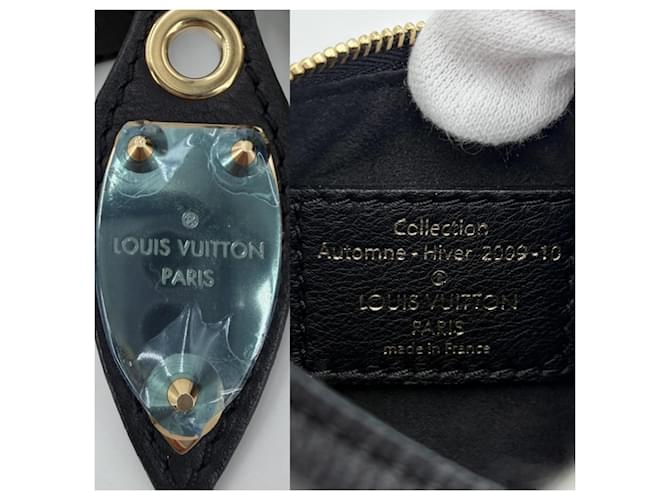 Borsa Louis Vuitton Monogram Eclipse Marrone Nero - vista 5