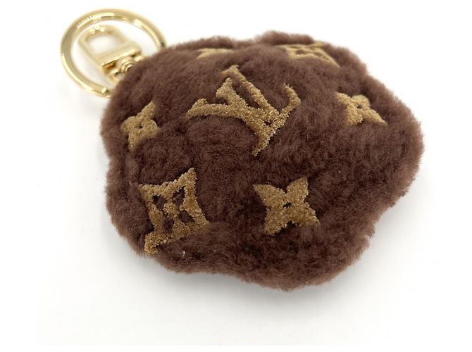 Portachiavi Louis Vuitton Marrone - vista 3