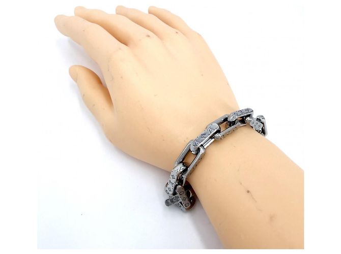 Bracciale charm in argento Louis Vuitton - vista 2