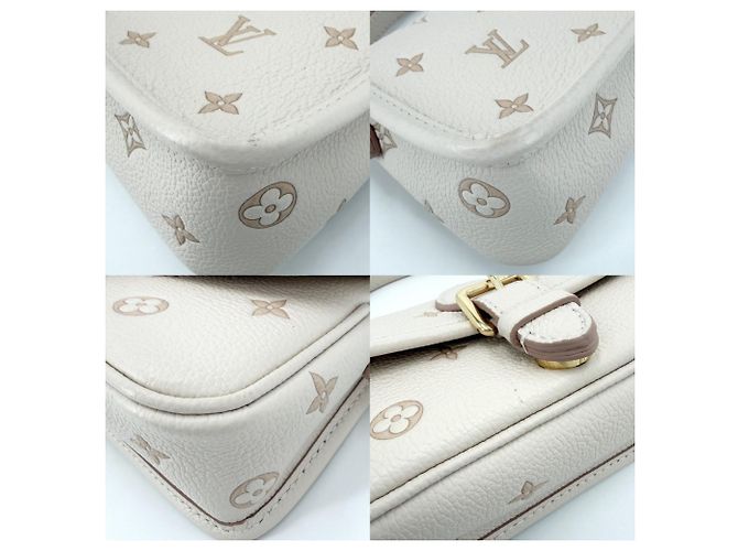 Borsa Nano Diane da donna Louis Vuitton Rosa Beige - vista 6