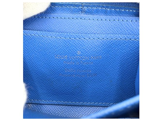 Portafoglio Monogram Louis Vuitton in blu - vista 5