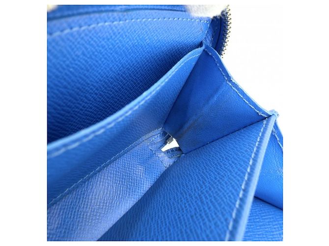 Portafoglio Monogram Louis Vuitton in blu - vista 8