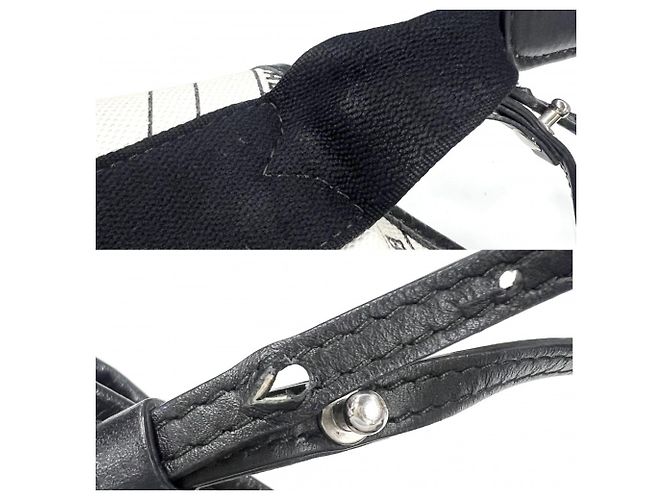 Borsa a tracolla Cabas blu navy da donna Balenciaga Nero Bianco - vista 8