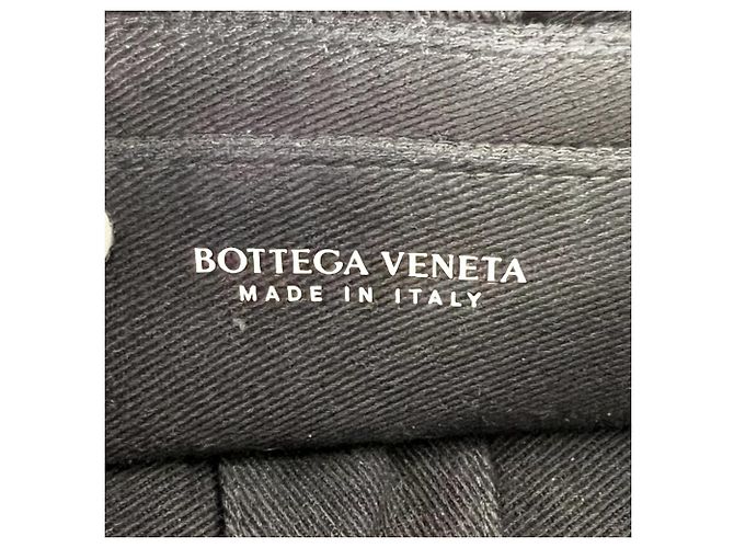 Borsa a tracolla Bottega Veneta Women's Maxi Intrecciato Small Brick Cassette Bianco Blu navy - vista 5