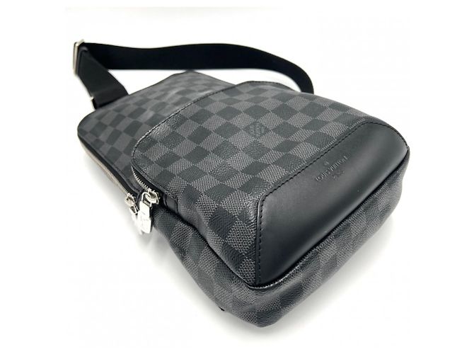 Borsa a tracolla Avenue da uomo Louis Vuitton Nero - vista 3