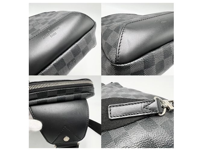 Borsa a tracolla Avenue da uomo Louis Vuitton Nero - vista 7