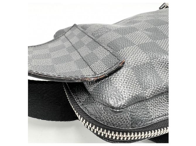 Borsa a tracolla Avenue da uomo Louis Vuitton Nero - vista 9