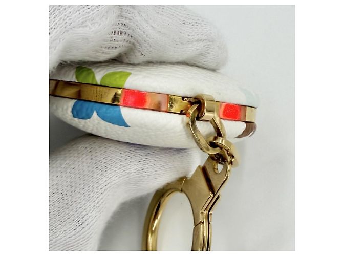 Portachiavi Astro Pill Louis Vuitton Bianco Multicolore - vista 6