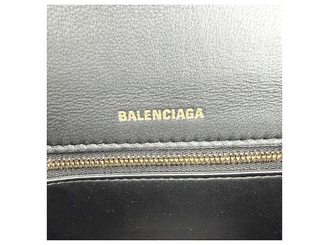 Borsa Hourglass Small da donna Balenciaga Nero - vista 5