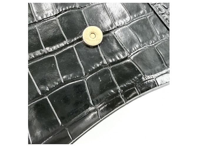 Borsa Hourglass Small da donna Balenciaga Nero - vista 7