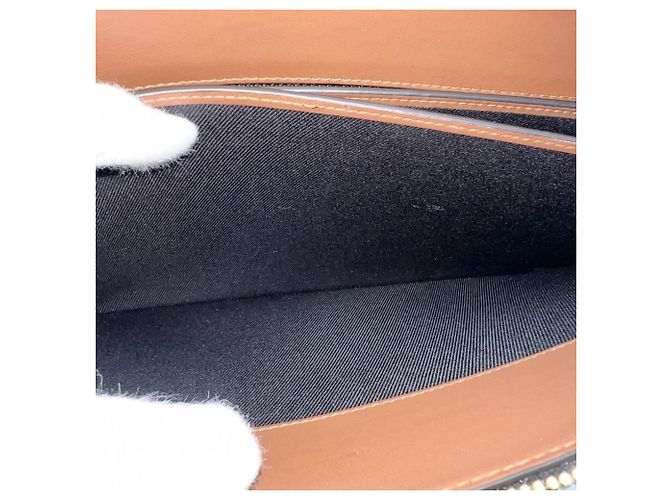 Clutch da uomo Burberry Marrone Beige - vista 5