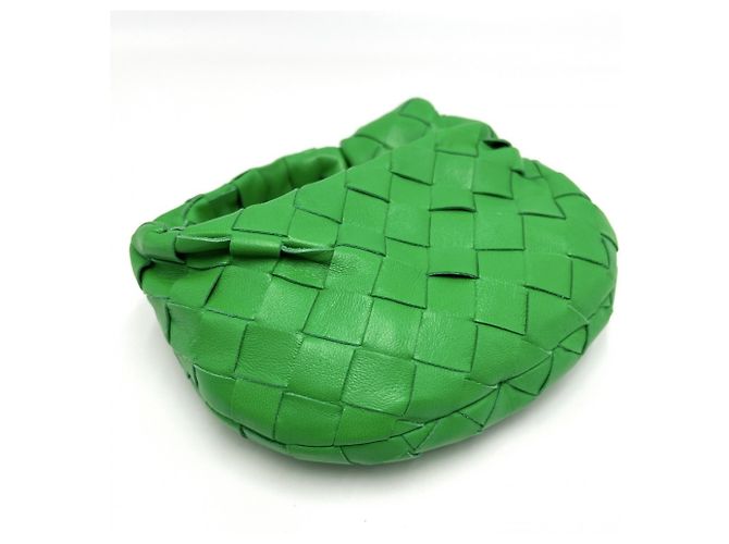Borsa Bottega Veneta Intrecciato Candy Jodie Mini Verde - vista 3