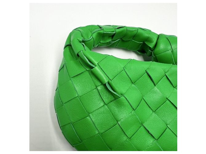 Borsa Bottega Veneta Intrecciato Candy Jodie Mini Verde - vista 8