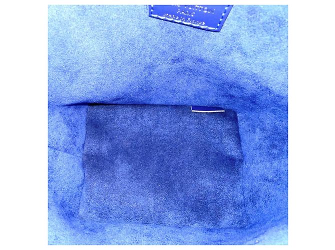 Borsa a tracolla Louis Vuitton Epi Nano Noe Mini Blu - vista 4
