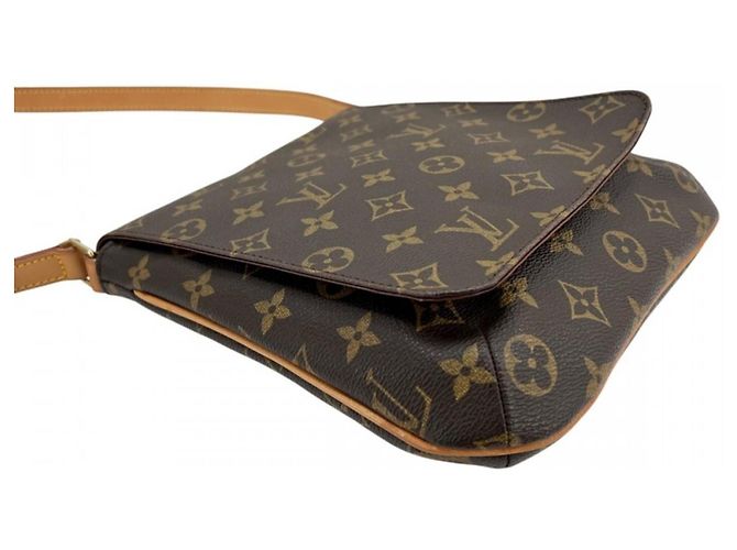 Borsa a tracolla corta Musette Salsa Louis Vuitton Marrone - vista 3