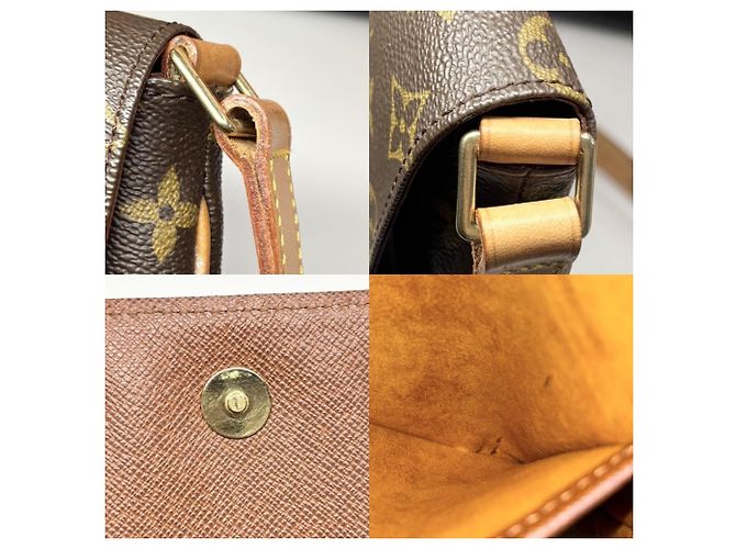 Borsa a tracolla corta Musette Salsa Louis Vuitton Marrone - vista 7