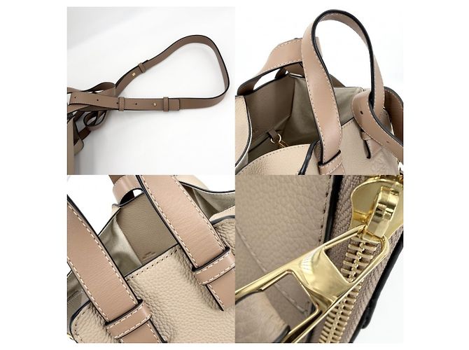 Bolso Hammock para mujer Loewe Beige - vista 8