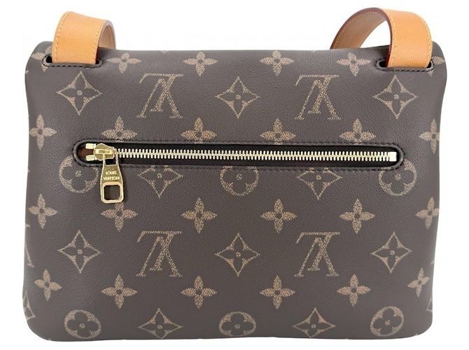 Borsa a tracolla Messenger Monogram Takeout da uomo Louis Vuitton Marrone - vista 2