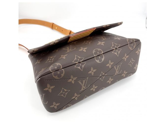 Borsa a tracolla Messenger Monogram Takeout da uomo Louis Vuitton Marrone - vista 3