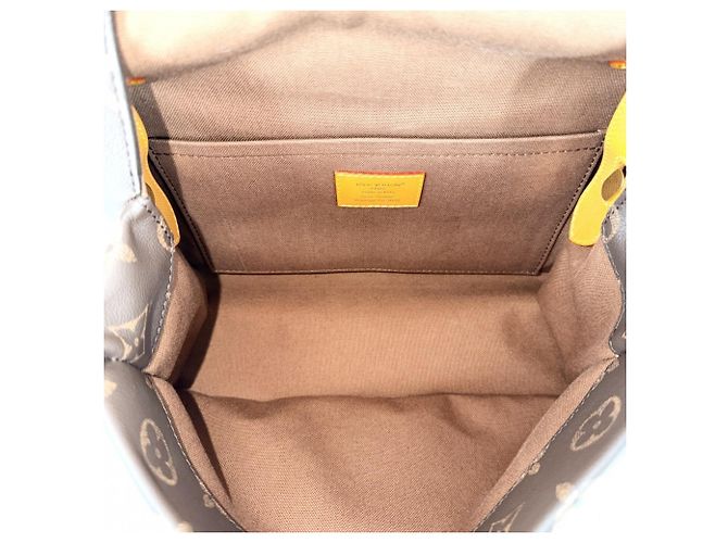 Borsa a tracolla Messenger Monogram Takeout da uomo Louis Vuitton Marrone - vista 4
