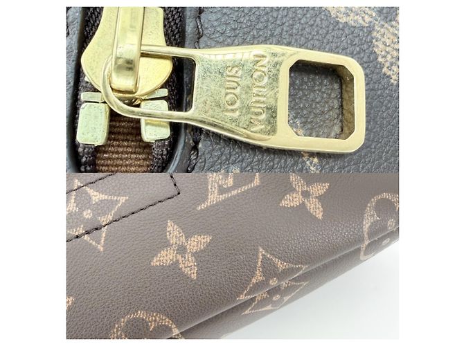 Borsa a tracolla Messenger Monogram Takeout da uomo Louis Vuitton Marrone - vista 7