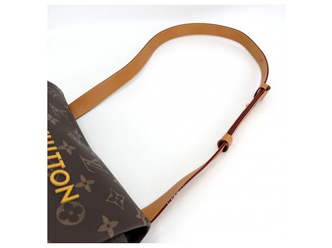 Borsa a tracolla Messenger Monogram Takeout da uomo Louis Vuitton Marrone - vista 8