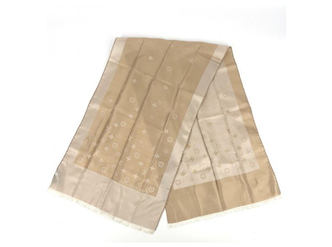 Louis Vuitton Monogram Echarpe Capri Schal Beige - Ansicht 2