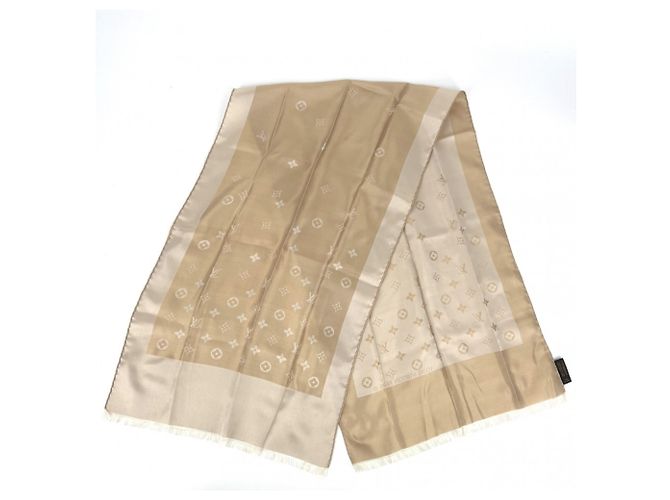 Louis Vuitton Monogram Echarpe Capri Schal Beige - Ansicht 3
