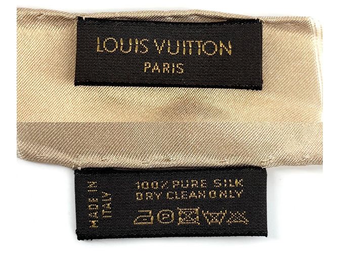 Louis Vuitton Monogram Echarpe Capri Schal Beige - Ansicht 4