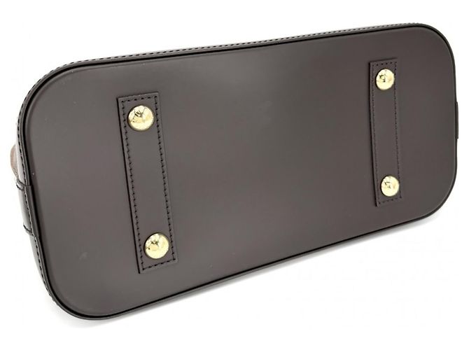 Borsa Louis Vuitton Alma PM Marrone - vista 3