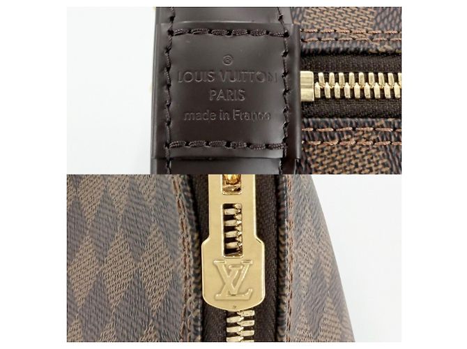 Borsa Louis Vuitton Alma PM Marrone - vista 5
