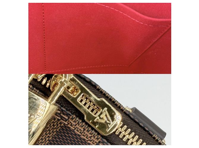 Borsa Louis Vuitton Alma PM Marrone - vista 7