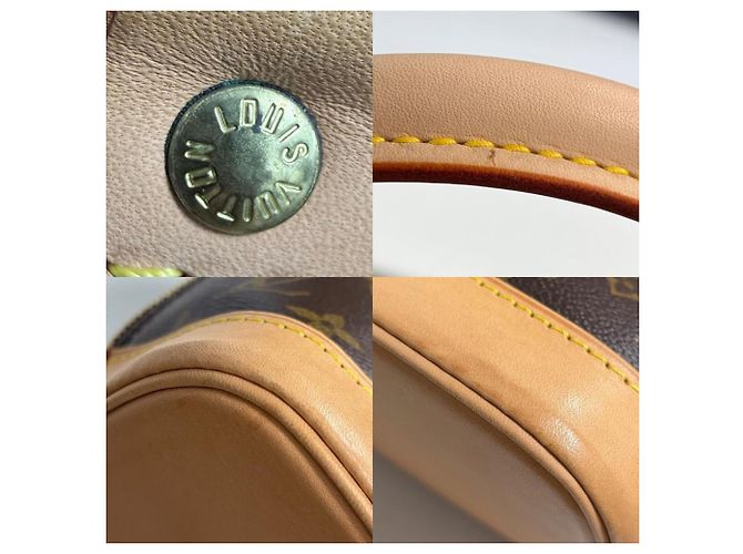 Borsa Louis Vuitton Alma PM Marrone - vista 7