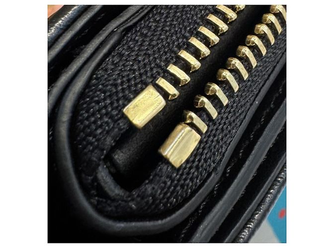 Portafoglio bi-fold Louis Vuitton da donna Nero Multicolore - vista 11