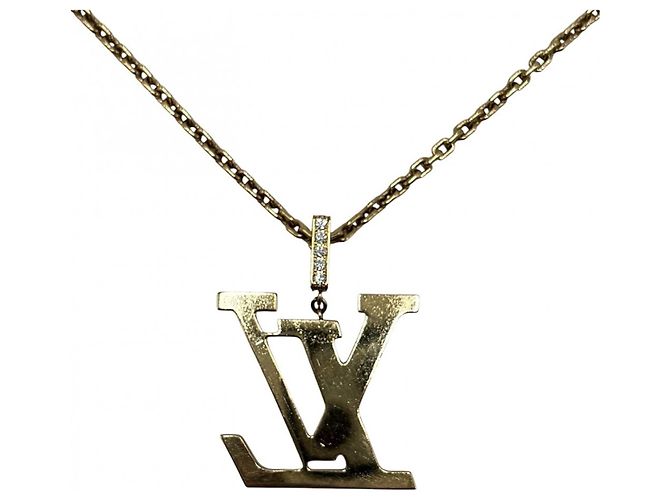 Collana con pendente Louis Vuitton D'oro - vista 2