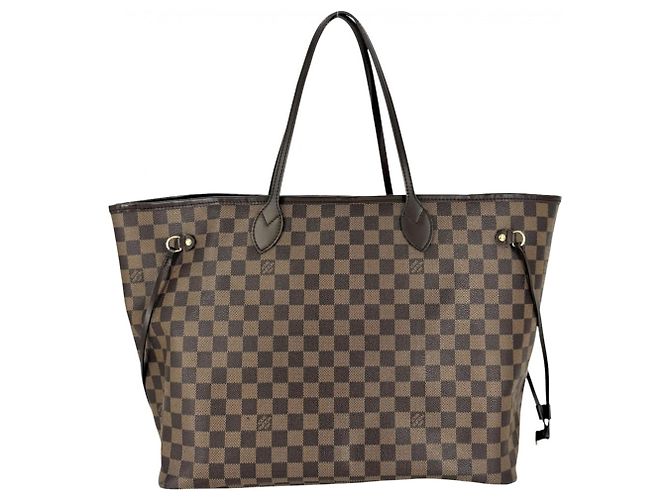 Borsa Tote Louis Vuitton Neverfull GM Marrone - vista 2