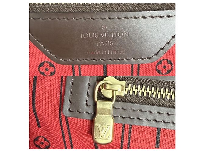 Borsa Tote Louis Vuitton Neverfull GM Marrone - vista 5