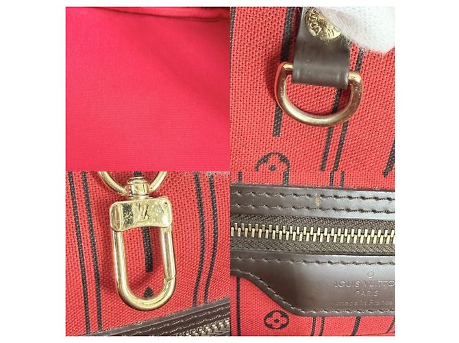 Borsa Tote Louis Vuitton Neverfull GM Marrone - vista 9