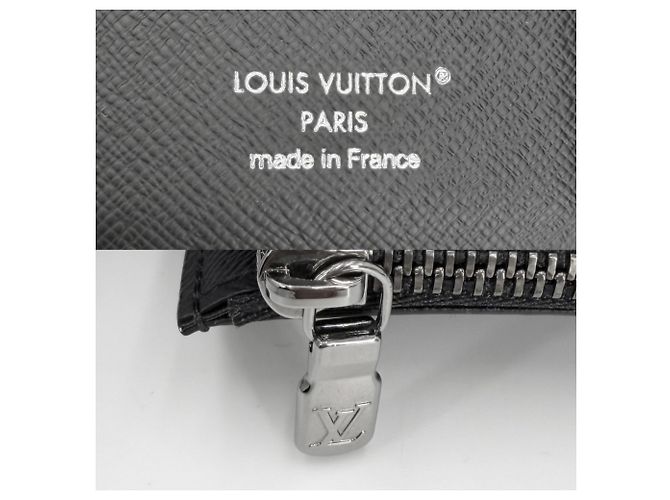 Louis Vuitton Monogram Eclipse Tri-fold Wallet Black - view 5