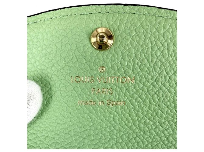 Louis Vuitton Damenzwischfaldbörse in Grün - Ansicht 6