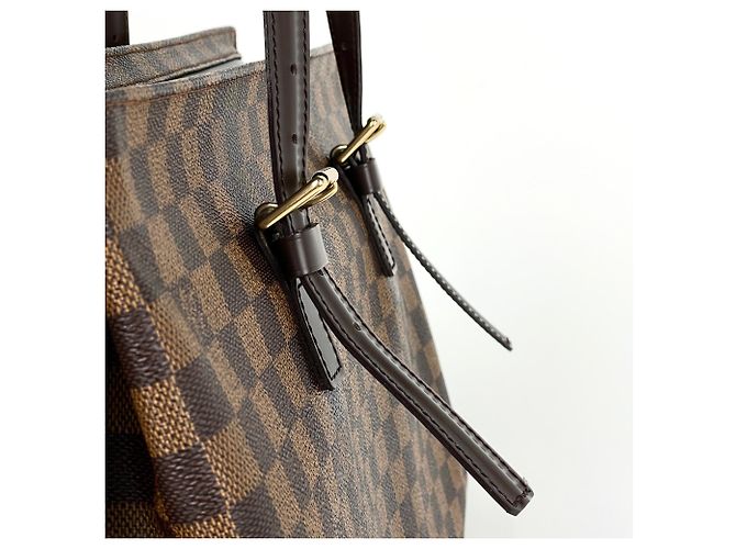 Borsa Tote Louis Vuitton Chelsea Marrone - vista 4