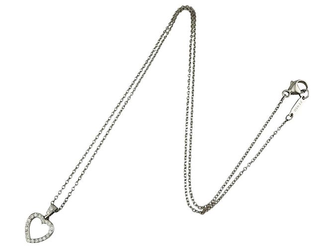 Tiffany & Co Collana Tiffany Metro Heart Argento - vista 7