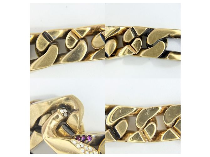 Bracciale Charm Monogram Louis Vuitton Bianco Multicolore - vista 7
